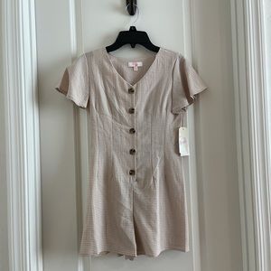 2 girls NWT rompers